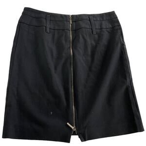Teenflo Skirt Womens 8 Black Zipper Front Straight Pencil Vintage‎ Canada